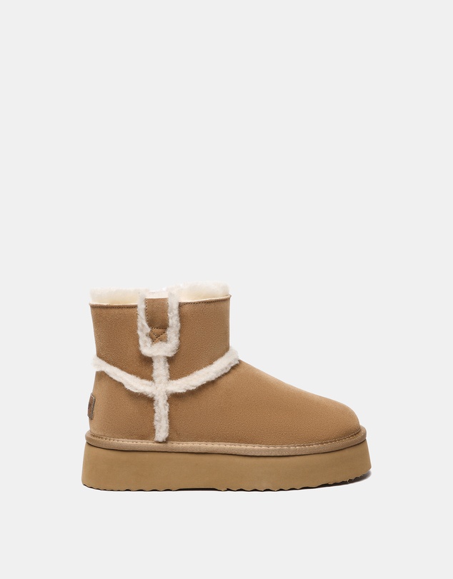 EVERAU - EverAU Ugg Schunck Platform Cow Suede Upper UGG Boots