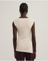 Witchery - Asymmetric Hem Knit Tank