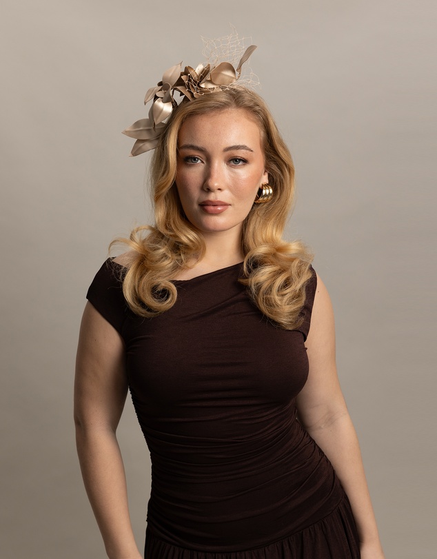 Morgan & Taylor - Dulcie Headpiece in Gold