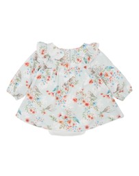 Bebe by Minihaha - Gemma Bird Organic Overlay Dress - Babies