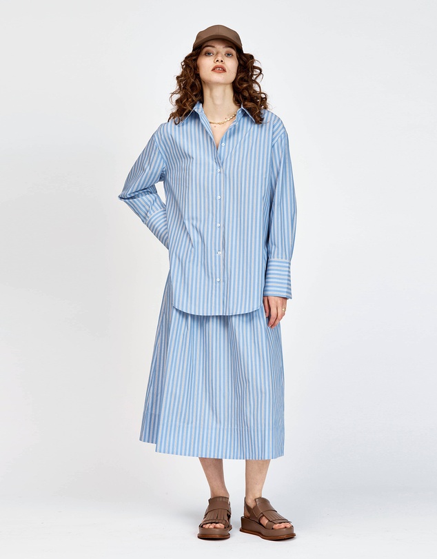 bul - Tallow Shirt Blue Stripe