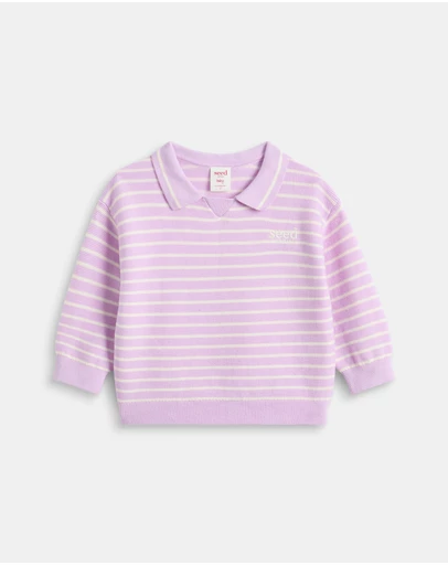 Seed Heritage - Core Logo Knit Sweater