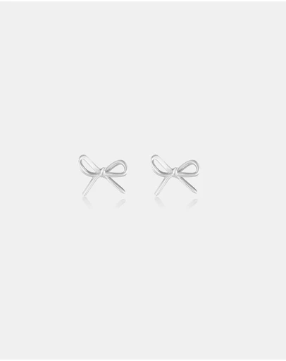 The Silver Collective - Children's Bow Earrings