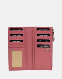 Pierre Cardin - Pierre Cardin Genuine Ladies Leather Bi-Fold Wallet