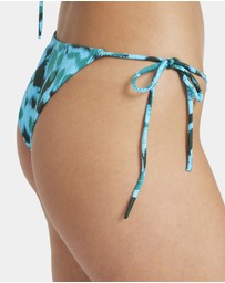 RVCA - Womens Deep Waters Medium Bikini Bottom