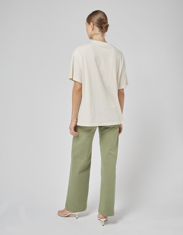DRICOPER DENIM - Amy Cream WL Printed Tee