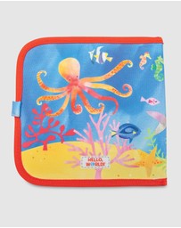 Jaq Jaq - Jaq Jaq Bird - Doodle It & Go Erasable Book - Hello, World - Ocean