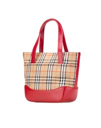 Pre-Loved by Azura Reborn - Pre-Loved Haymarket Check Canvas Handbag