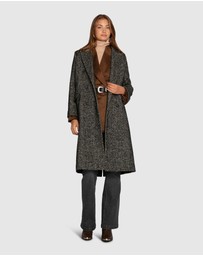 Belle & Bloom - Wherever I Go Tweed Coat