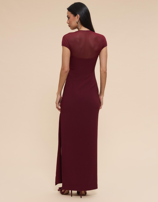 CHANCERY - Florence Mesh Detail Maxi Dress