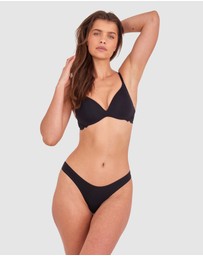 Bras N Things - NKD Push Up Wirefree Bra - Black