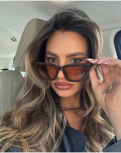 Soda Shades - Hailey II Espresso Brown
