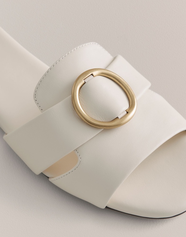 Trenery - Liora Slide in Alabaster
