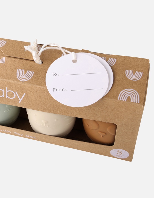 Kynd Baby - Silicone Bath Toy Set - 5 Piece