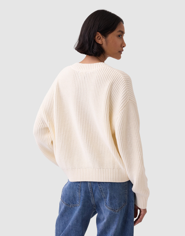 GAP - Cotton Shaker V Neck PO