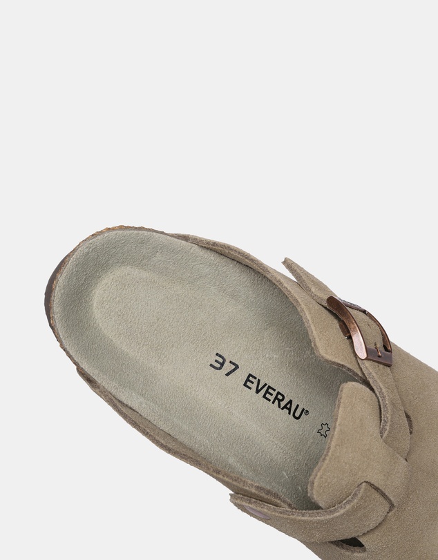 EVERAU - EverAU Ugg Brooklyn Platform Cow Suede Upper Clogs