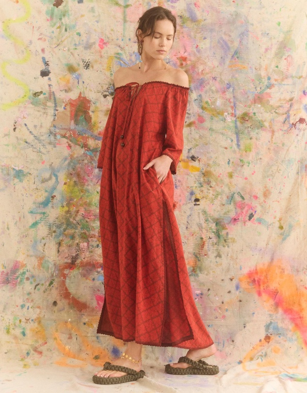 KINGA CSILLA - Souvenir Primavera Maxi Dress