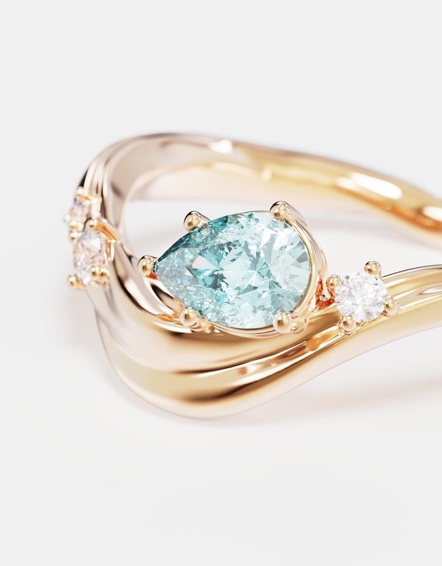 By Charlotte - Dive Deeper Ring