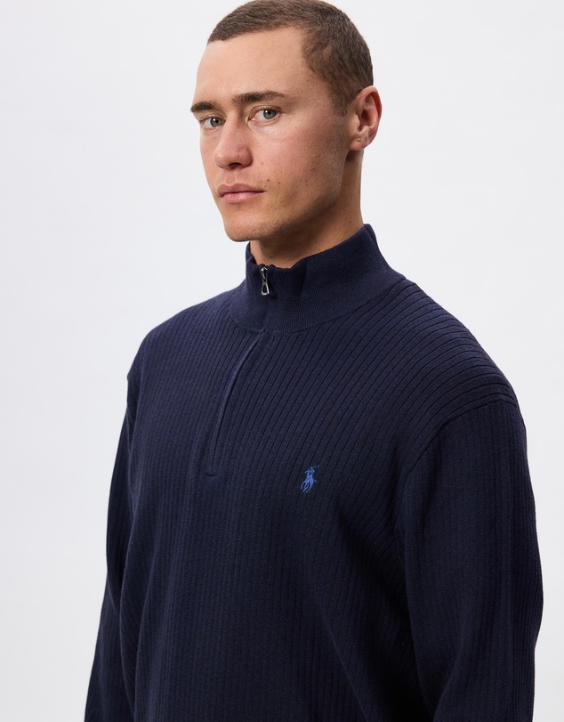 Polo Ralph Lauren - ICONIC EXCLUSIVE - Rib LS Half Zipped Knit