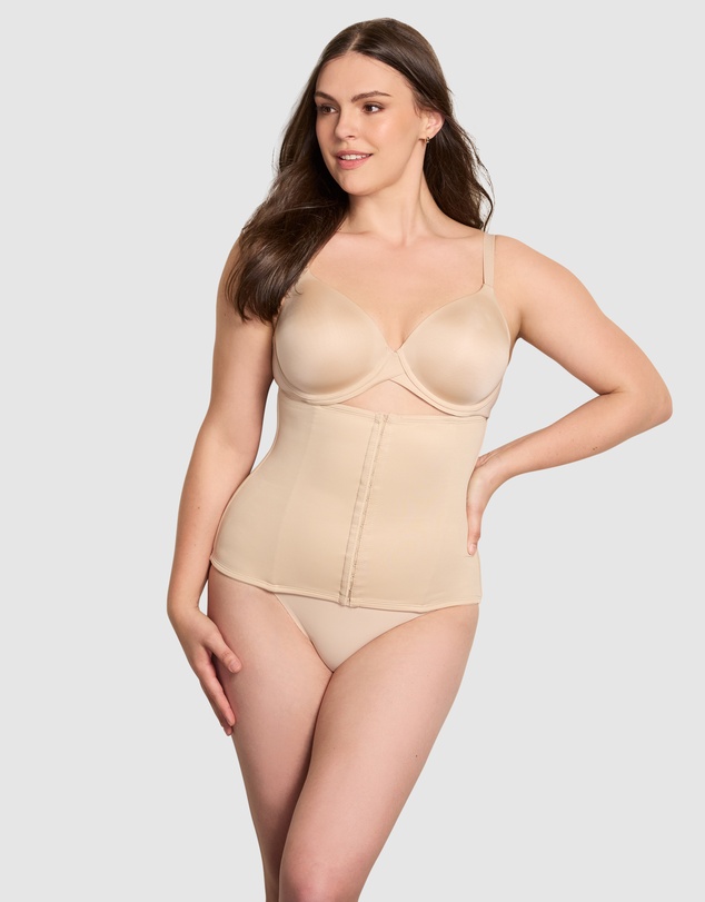 Cupid Fine Shapewear - Extra-Firm Control Boned Faja Waist Shaper