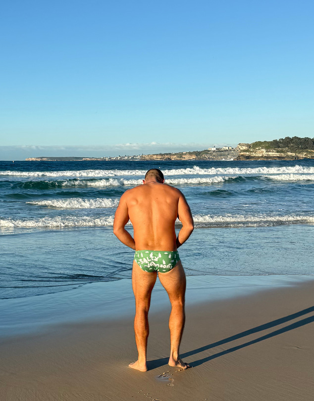 Salty Johnson - Shakers Brief Green