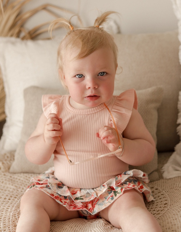 WITH LOVE FOR KIDS - Ruffle Bloomers Cotton Muslin - Babies - Kids