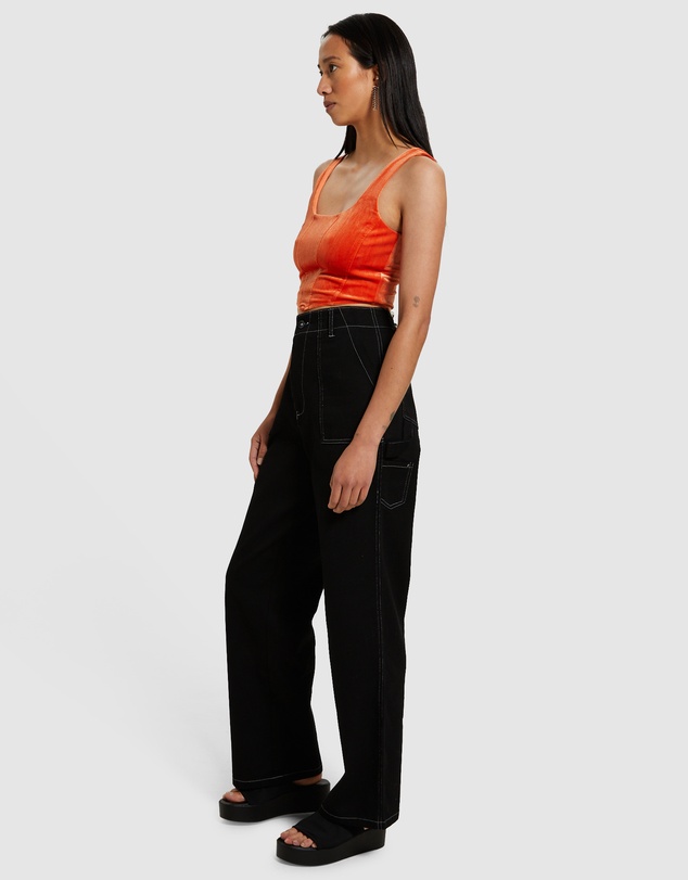 Neon Hart - Arlo Stretch Panelled Corset Top
