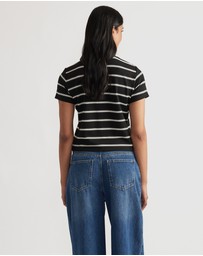 Decjuba - Dillon Stripe Mini Tee