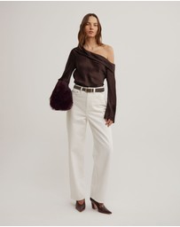 Witchery - Asymmetric Shoulder Top