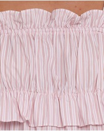 Petal & Pup - Keonia Mini Dress - Pink Stripe