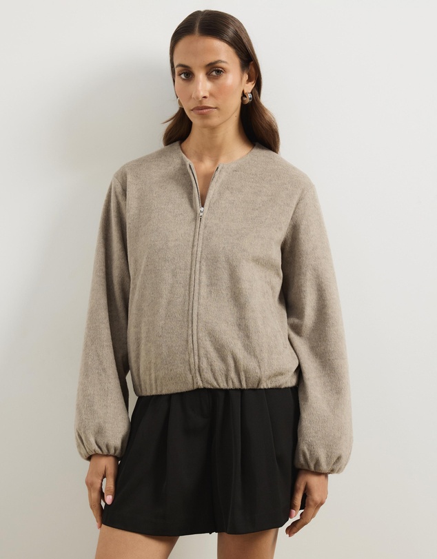 Atmos&Here - Wool Blend Bomber
