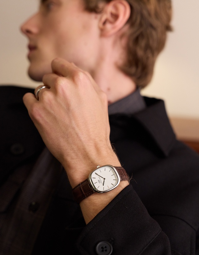 Daniel Wellington - Marlon Croc Belly Linen Off-White