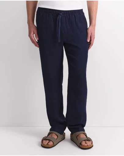 Sportscraft - Caffery Yarn Dyed Linen Pant