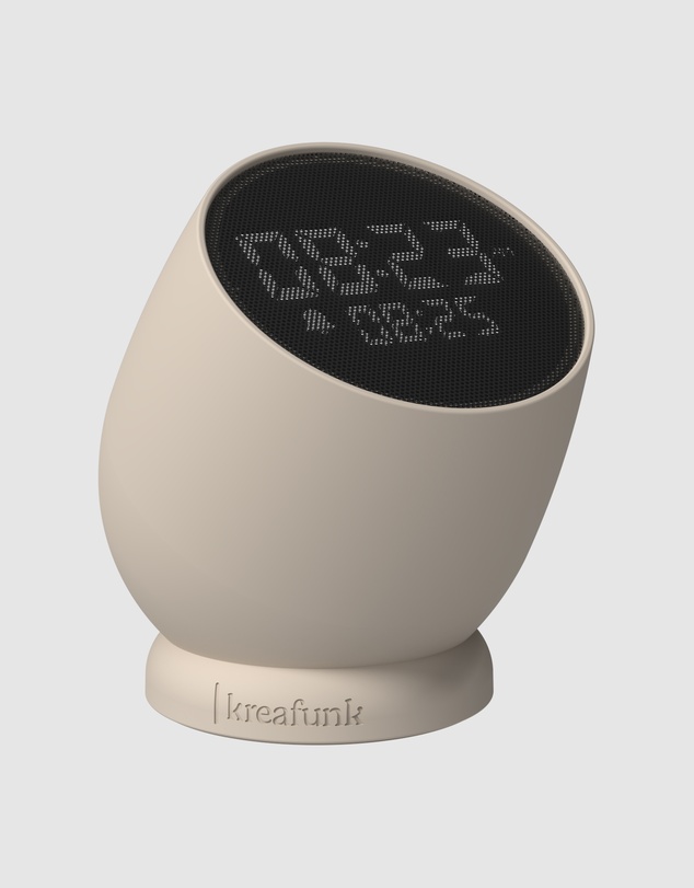 Kreafunk - Kreafunk Bell Alarm Clock - Ivory Sand