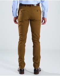 3 Wise Men - 3 Wise Men Cayden Chino Pant - Dark Brown