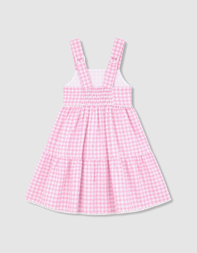 Minihaha - Pink Gingham Sundress - Kids