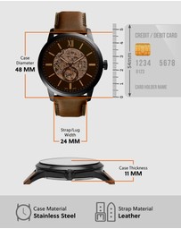 Fossil - Townsman Brown Analogue Watch