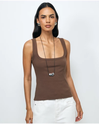 AERE - Square Neck Tank