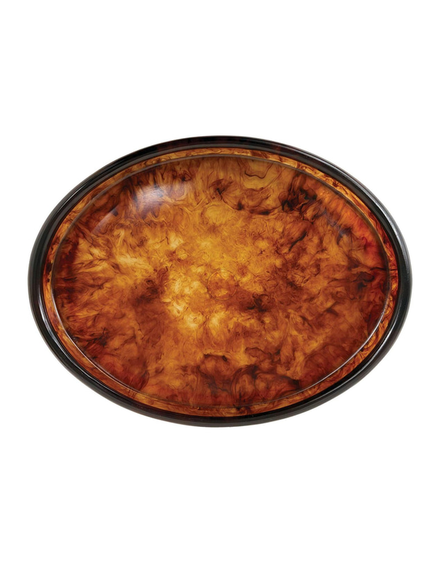 Urban Attitude - Urban Attitude MIA Extra Large Bowl Height 6cm, Width 37cm, Length 49cm - Dark Cocoa