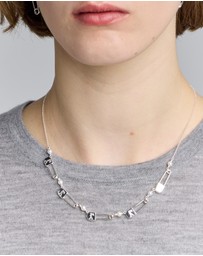 Karen Walker - Runaway Safety Pin Chain Necklace