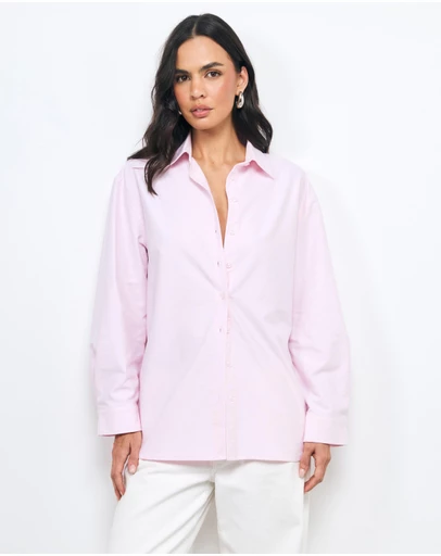 AERE - Georgia Cotton Oxford Shirt