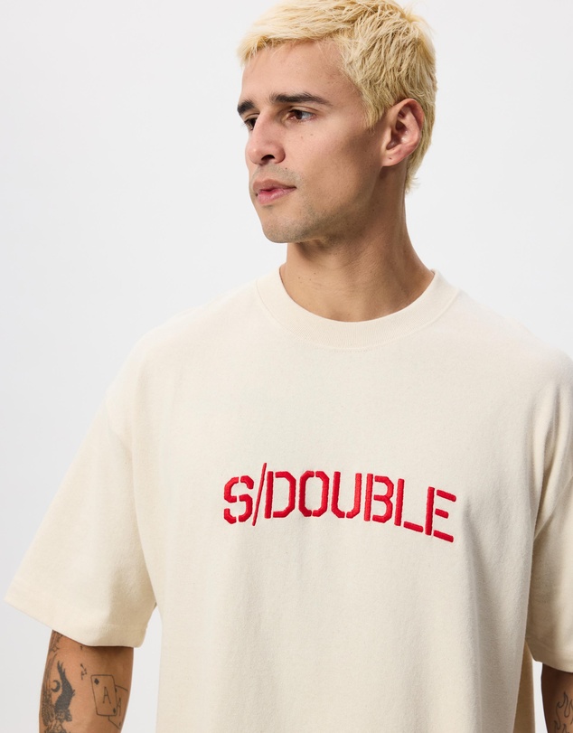 S Double - Stencil Heavy WT T-Shirt