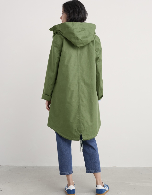Seasalt - Seasalt Cornwall Green Seafaring Coat