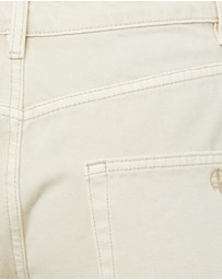 AERE - Celine Mid Rise Denim Shorts