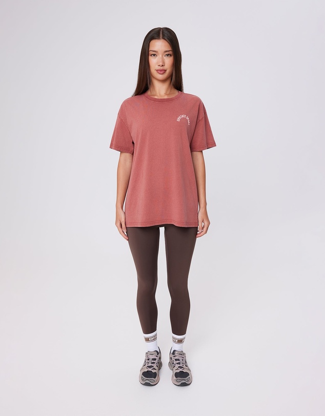 Upstate - Thrive Tee - Washed Marsala