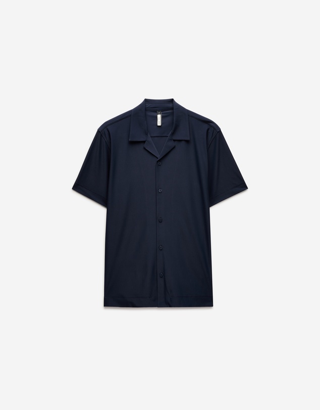 Calibre - Performance Cuban Collar Shirt Navy