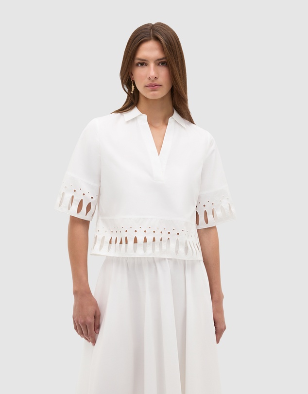 Seed Heritage - Poplin Cutwork Shirt