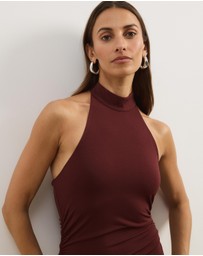 Atmos&Here - Ida Halter Neck Maxi Dress