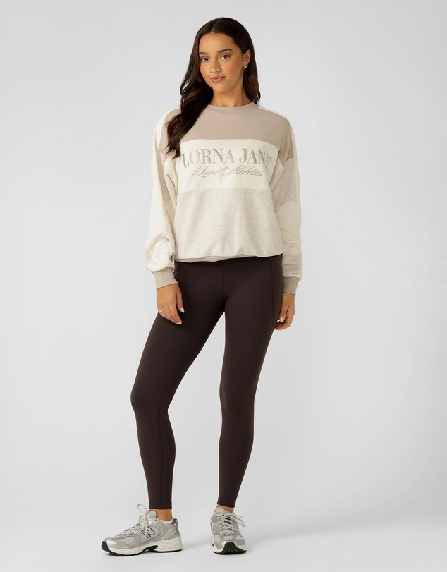 Lorna Jane - Lorna Luxe Panelled Sweat