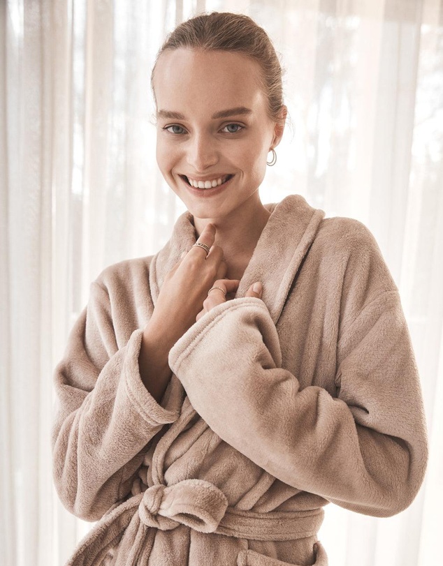 Gingerlilly - Colette Plush Robe